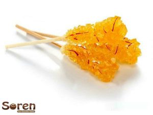 persian saffron rock candy